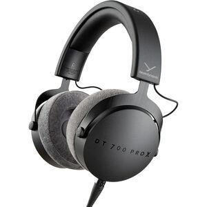 Beyerdynamic DT 700 PRO X Closed Back Wired Studio Headphones, Black With Grey